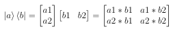 Ket-Bra Notation